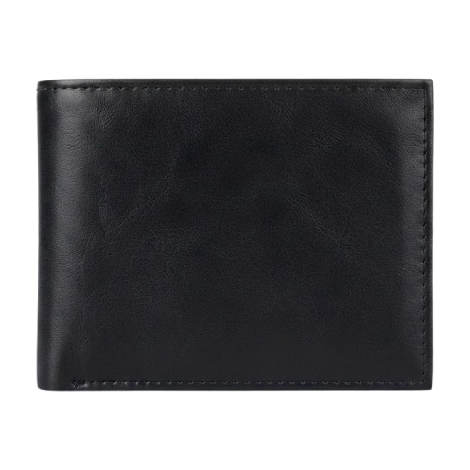 Men’s Genuine Leather RFID Bifold Wallet – Slim Design with Multiple Card Slots, Cash Compartment & ID Window