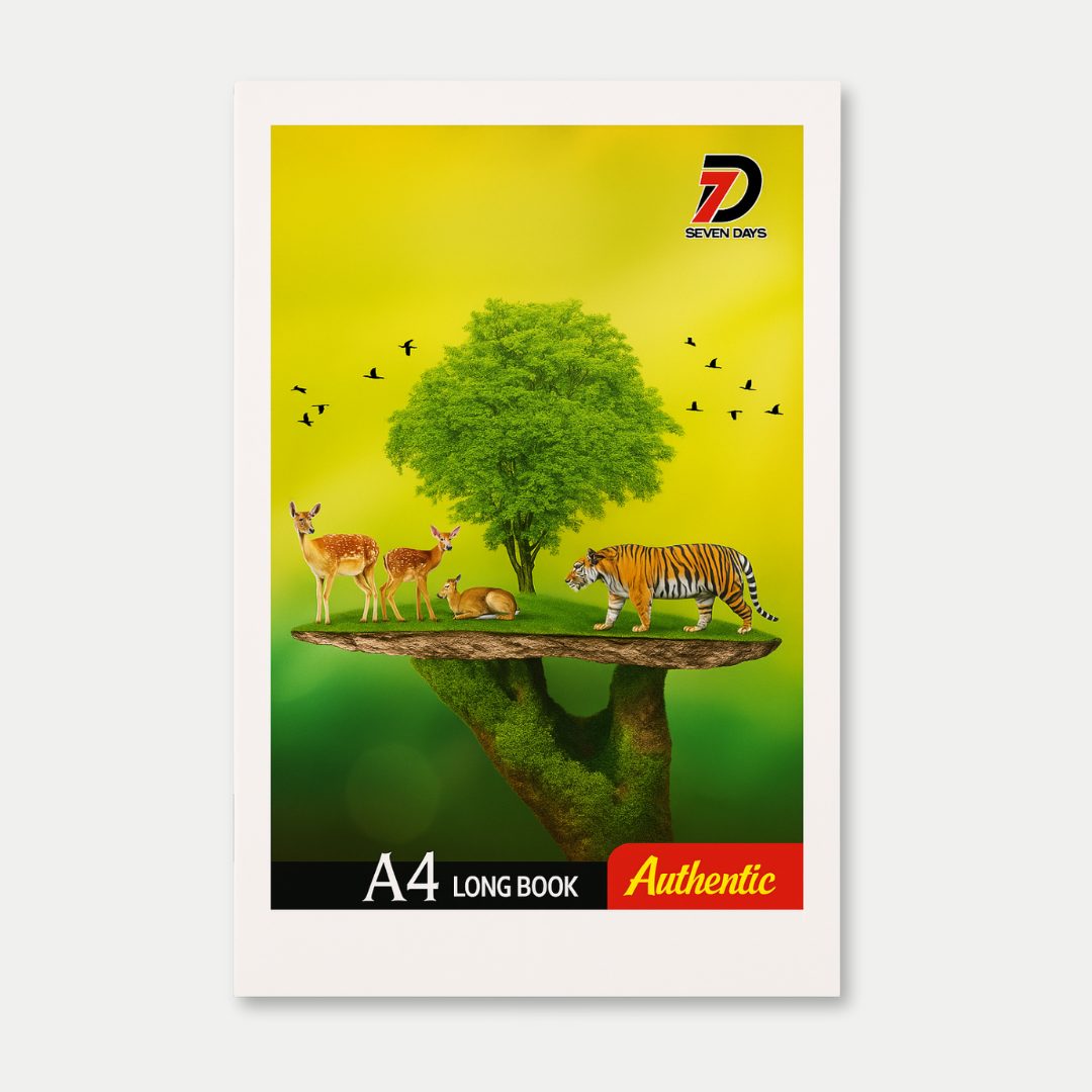 Seven Days A4 Long Book – Authentic Series